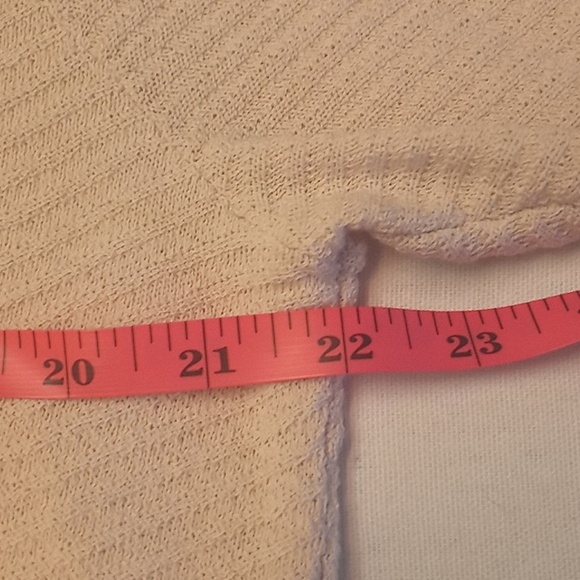 Eileen Fisher Extra Fine Italian Merino Wool Lilac V Neck Ribbed Knit Sweater L - Picture 10 of 13